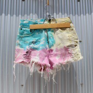 Distressed Levi's Shorts